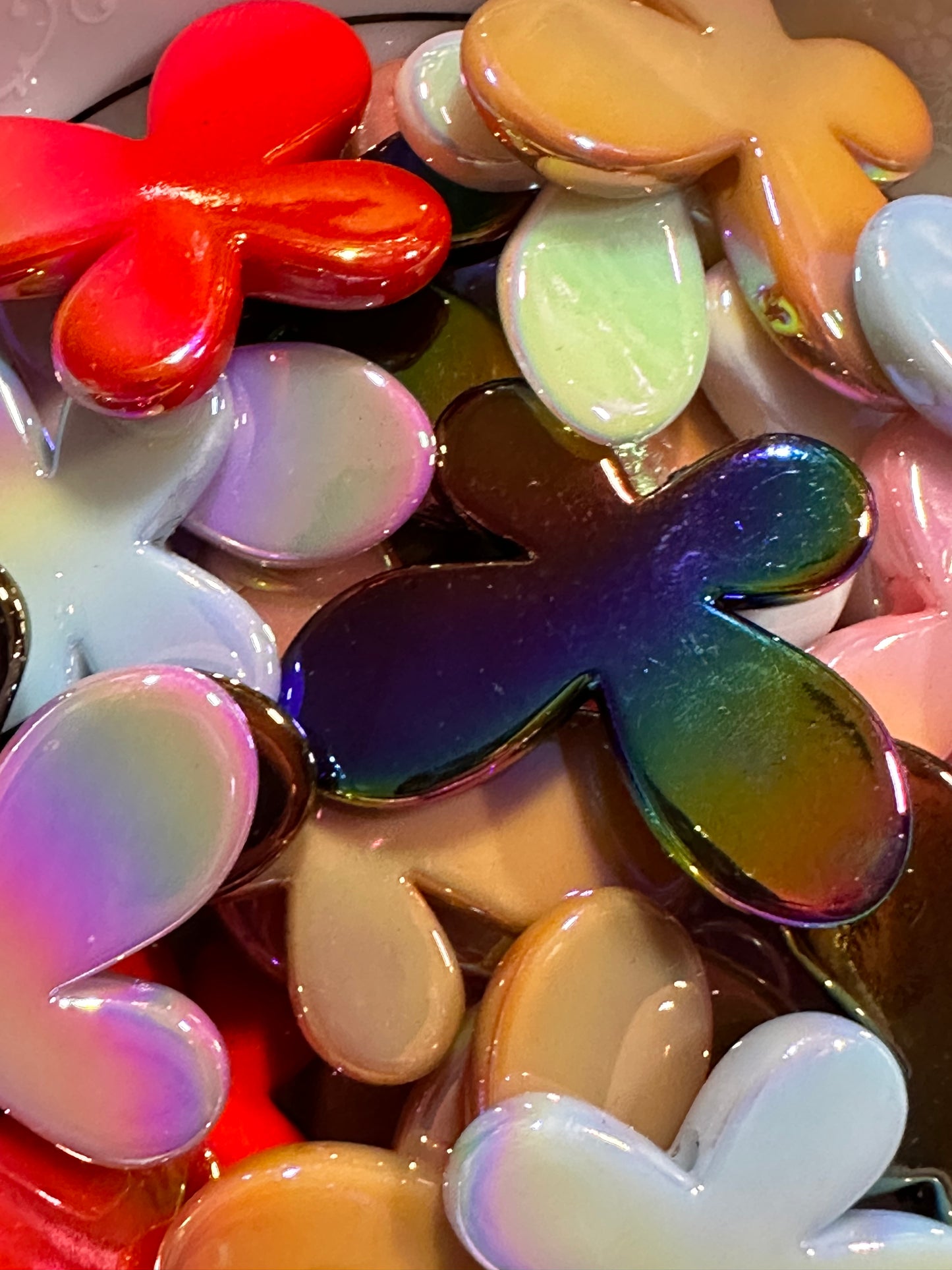 Acrylic Butterfly (Big) Multiple Colors (5/$2.75)