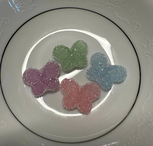 Butterly Sugar Bead - Multiple Colors