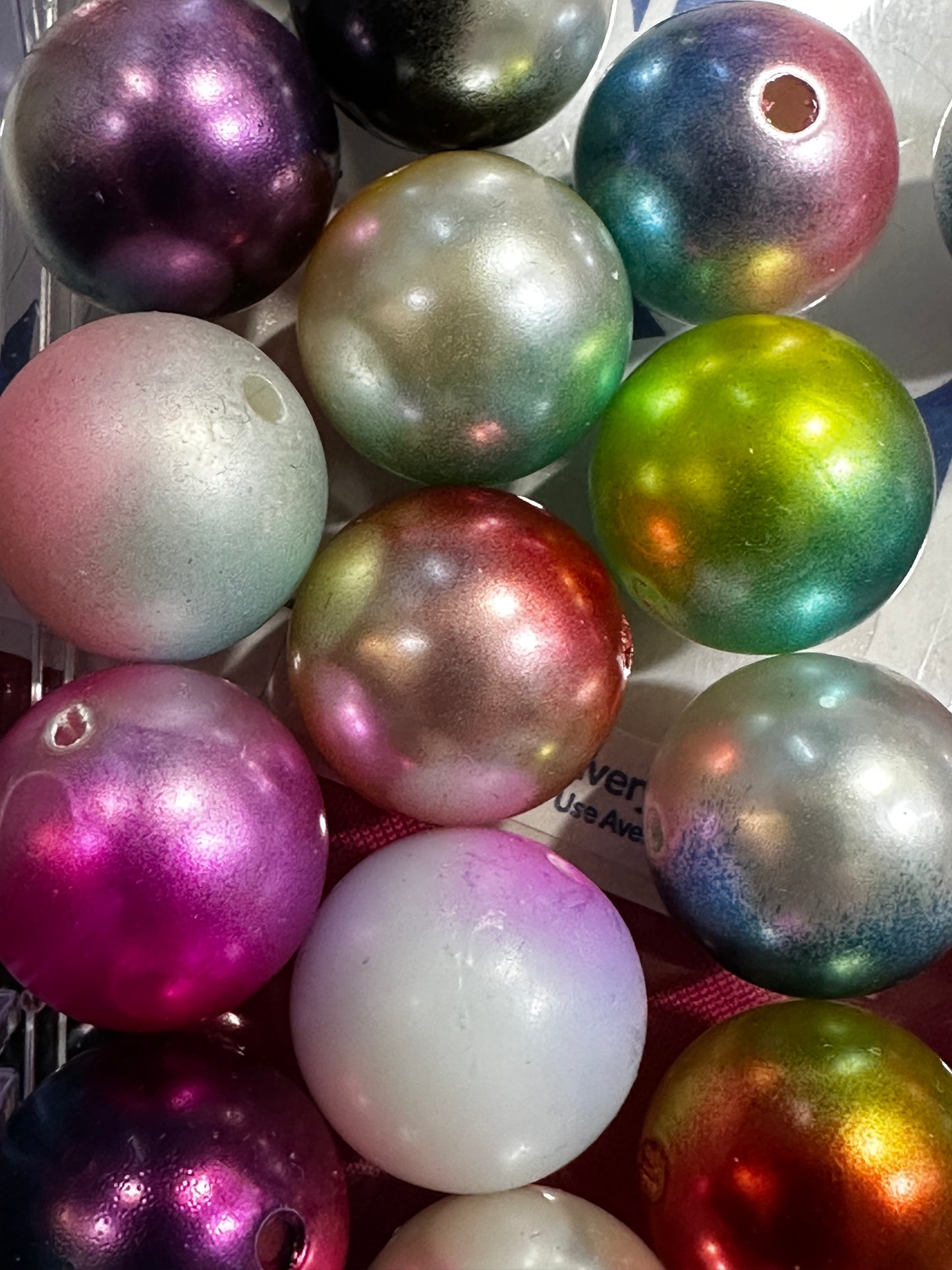 Acrylic Ombre Chunky Beads - Multiple Colors 10/$4.00