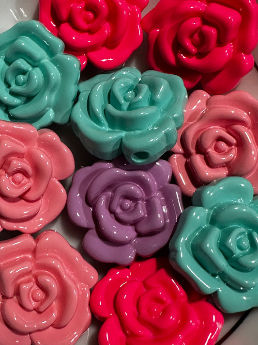 Acrylic Roses - Multiple Colors