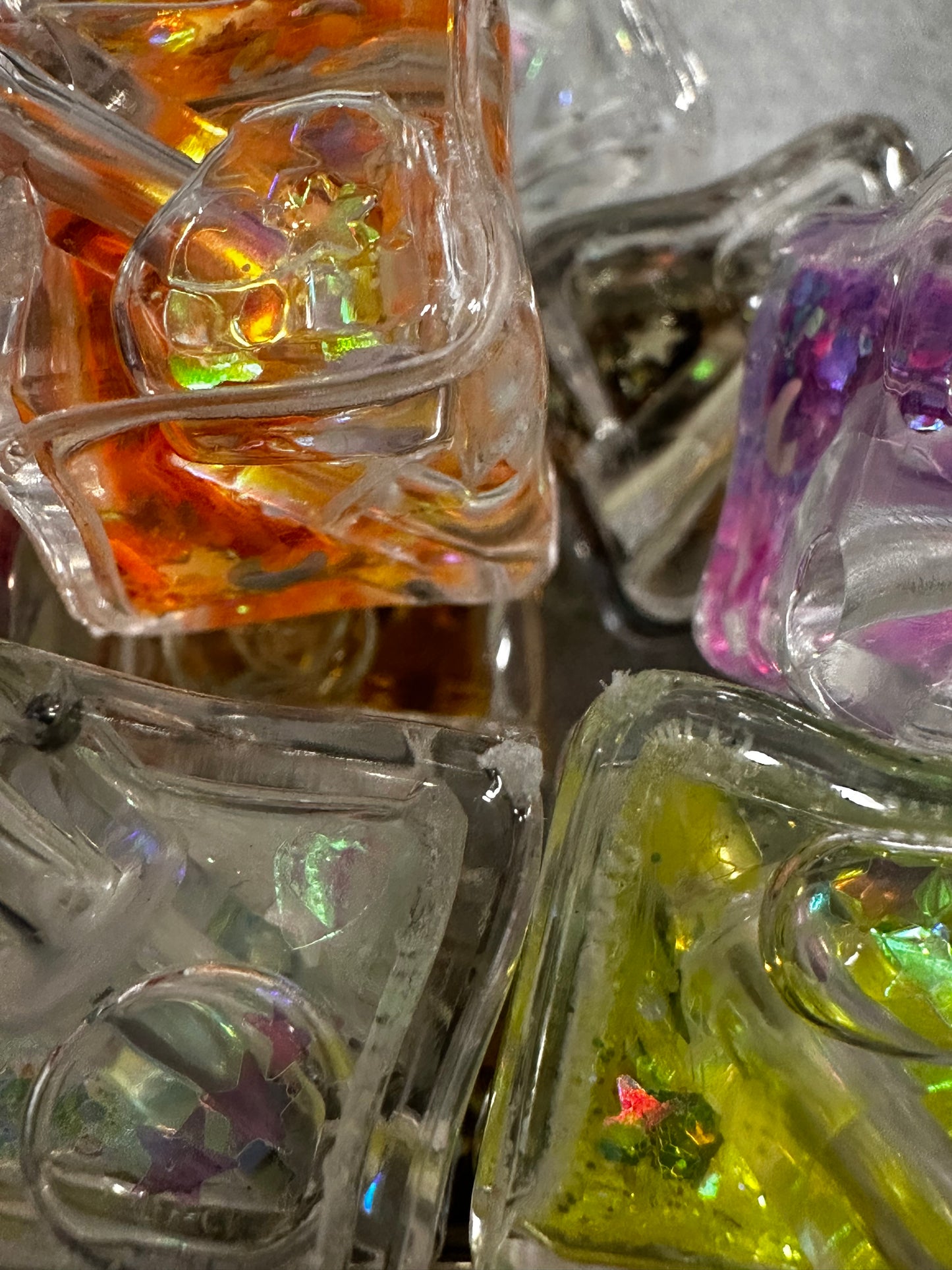 16mm Square Water Bead (2/$1.70) Multiple Colors