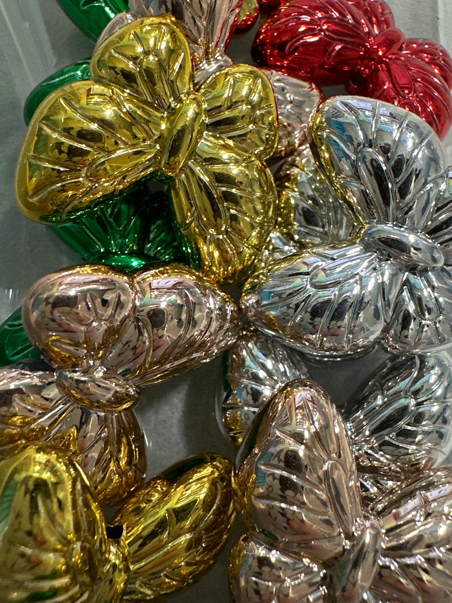Acrylic Metallic Butterflies (10/$3.00)