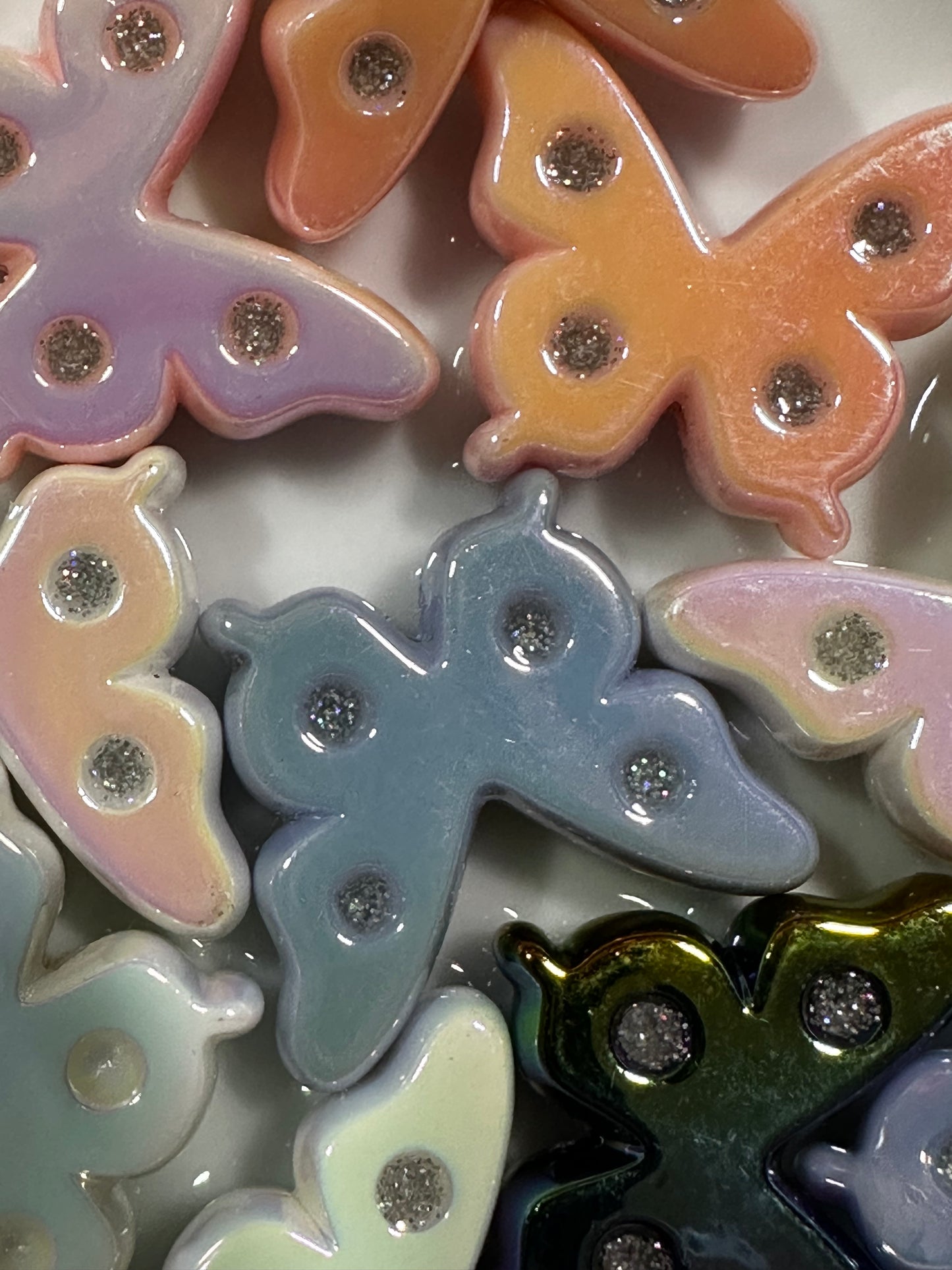 Acrylic Butterfly (Medium Size) Multiple Colors/Patterns (5/$3.25)