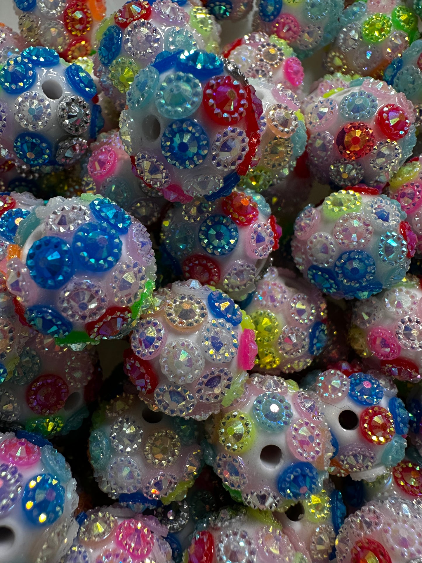 16mm Sugar Colorful Rhinestone Bead