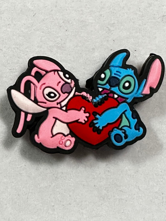 Valentine- Blue and Pink Alien