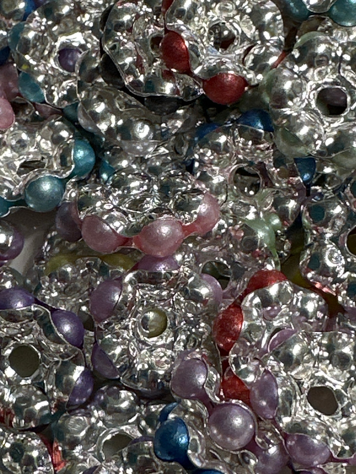 10mm Pearl Spacers (10/$1.25)