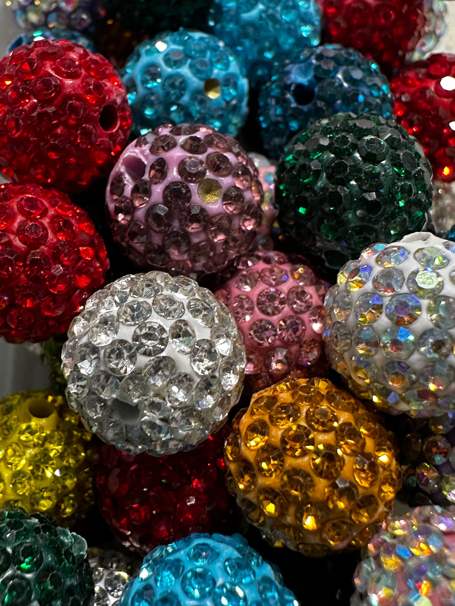 14mm Clay Rhinestone (10/$2.50)