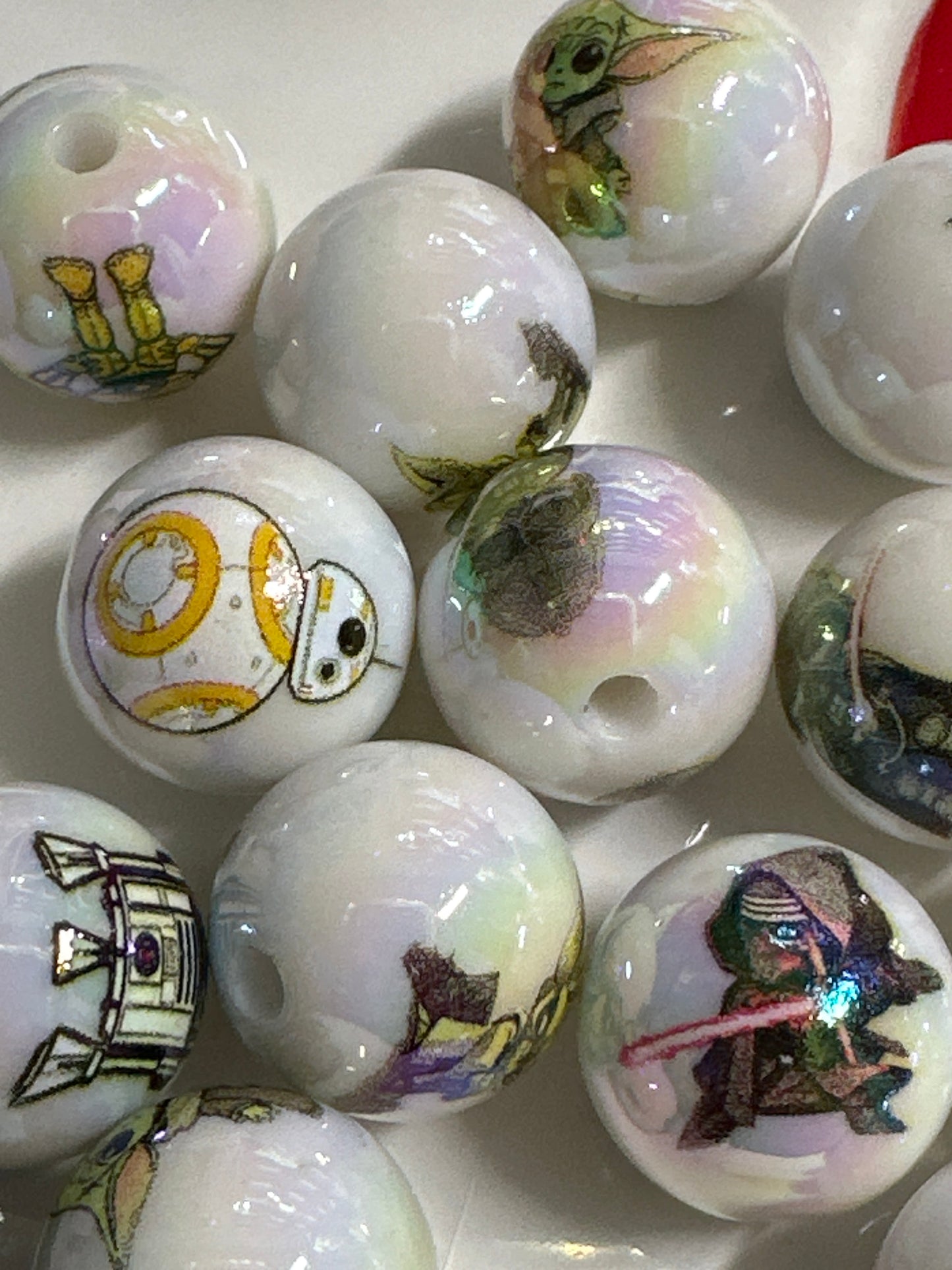 16mm Star Wars Acrylic Beads