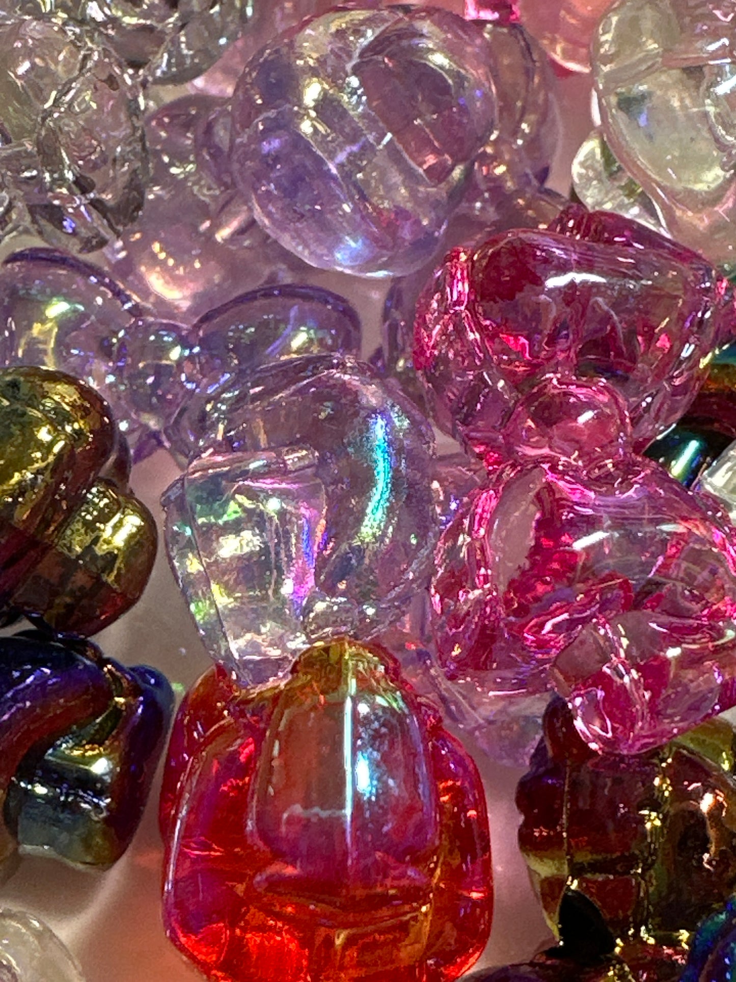 Mini Acrylic Bows (10/$2.00)