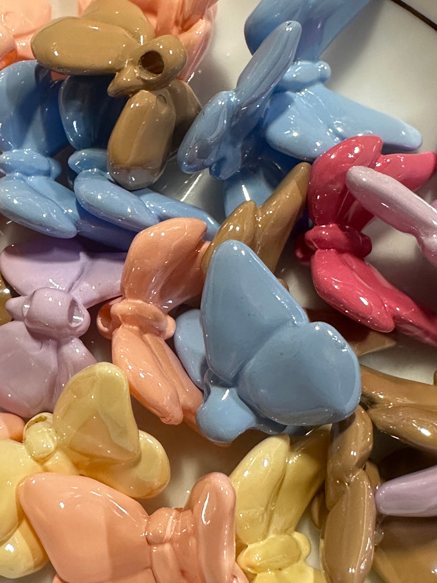 Acrylic Butterfly (Small) Multiple Colors (2/.50)