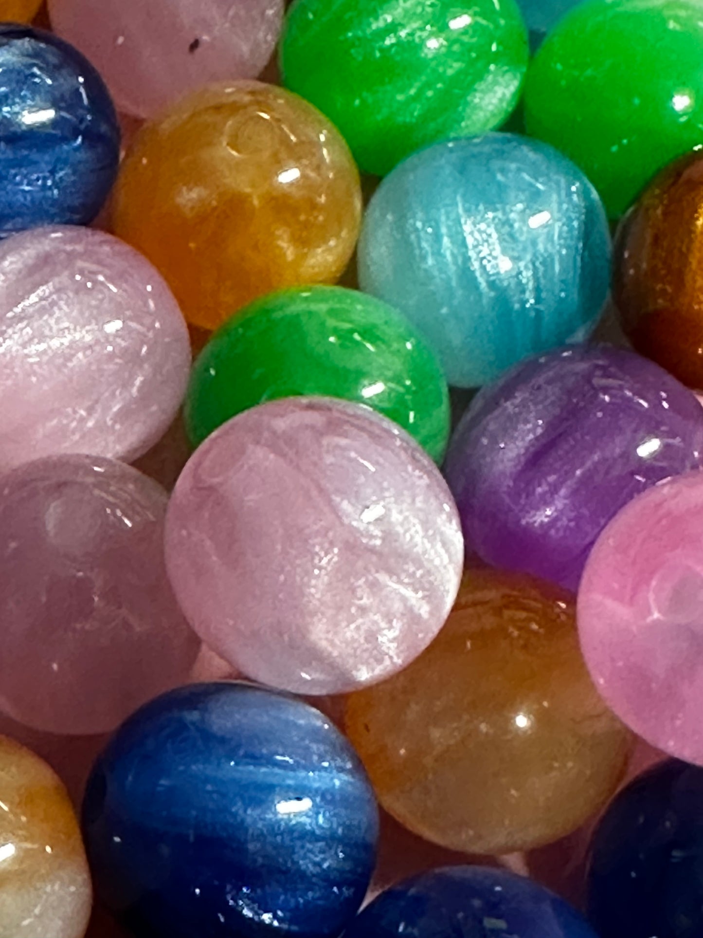 12mm Cateye - Multiple Colors (10/$2.75)