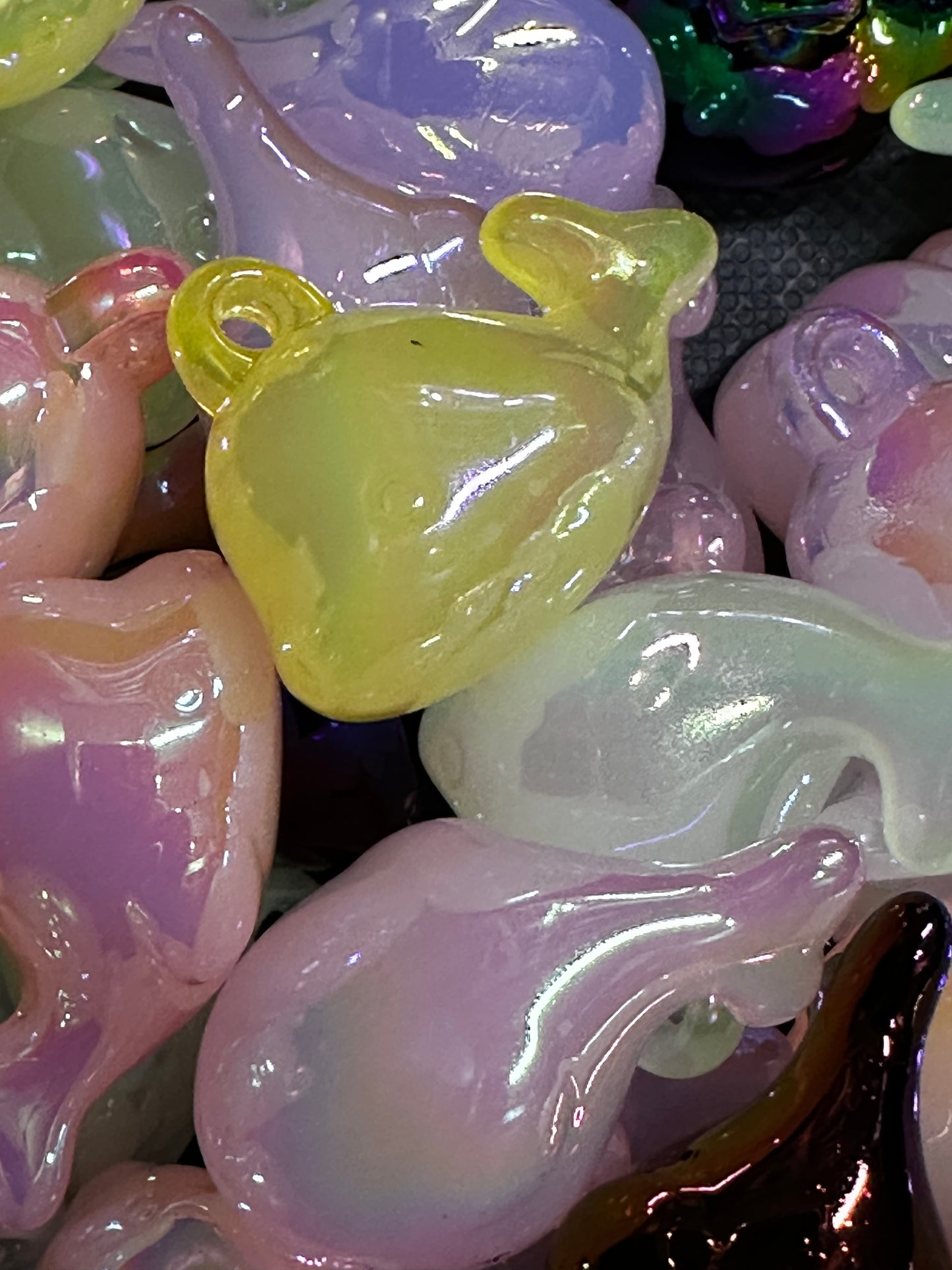 Whale Pendants - (5/$2.00) - Multiple Colors