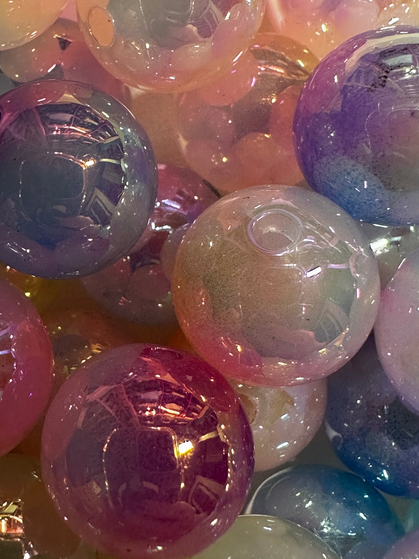 16mm Ombre Galaxy Beads (10/$3.00)