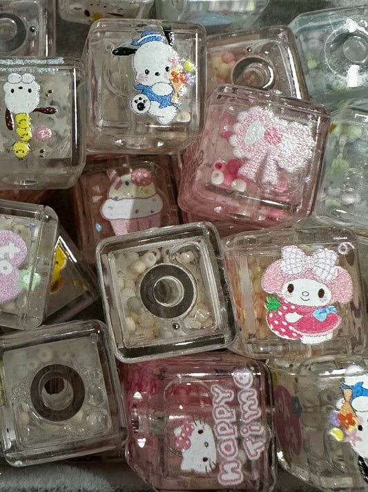 Acrylic Square Sanrio Water Beads - Multiple Colors 5/$2.50