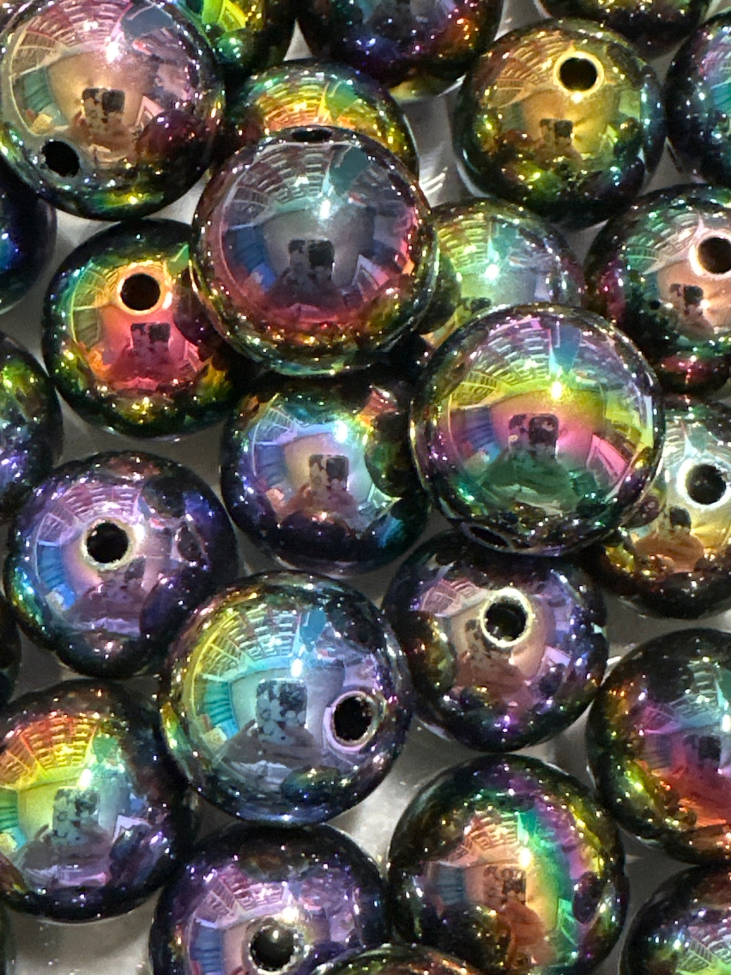 Acrylic Galaxy Beads 10/$4.00