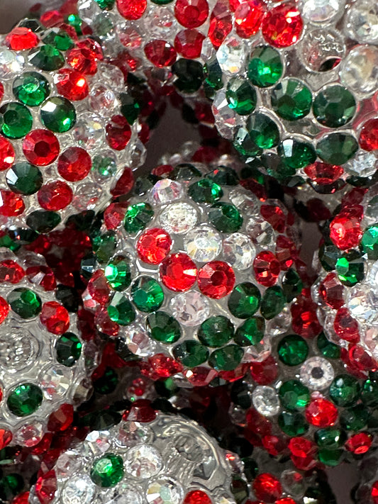 20mm Christmas Rhinestones