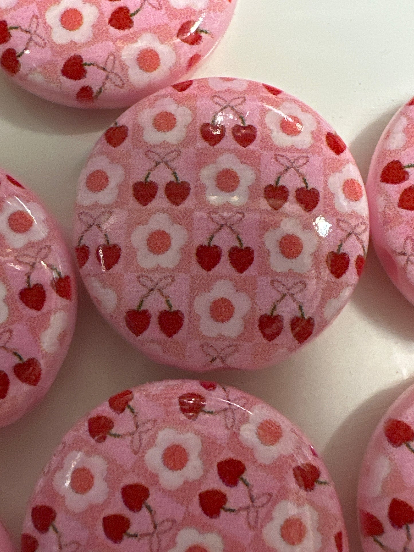 Cherry Round Beads