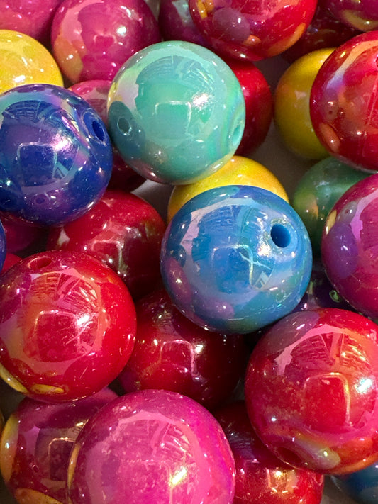 20mm Acrylic Gumball Beads 10/$4.00