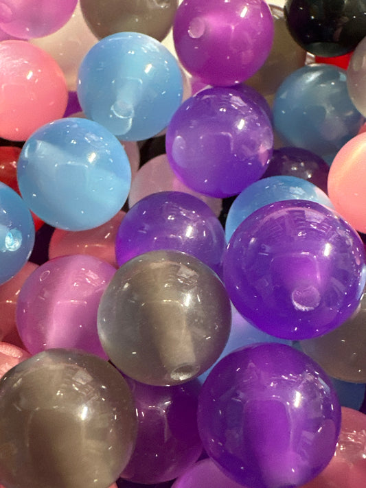 16mm Acrylic Cat Eye Beads 10/$3.00