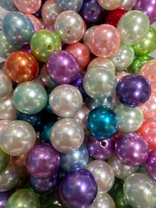 Acrylic Pearl- Multiple Colors 10/$4.00