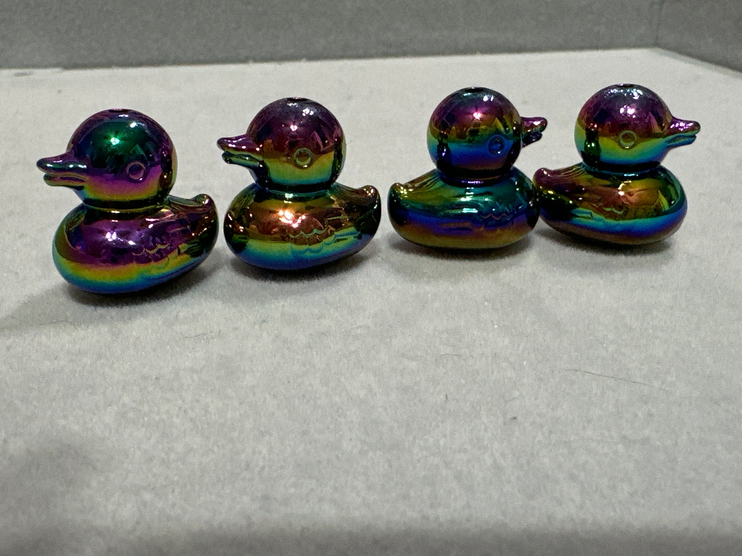 Acrylic Black Galaxy Ducks