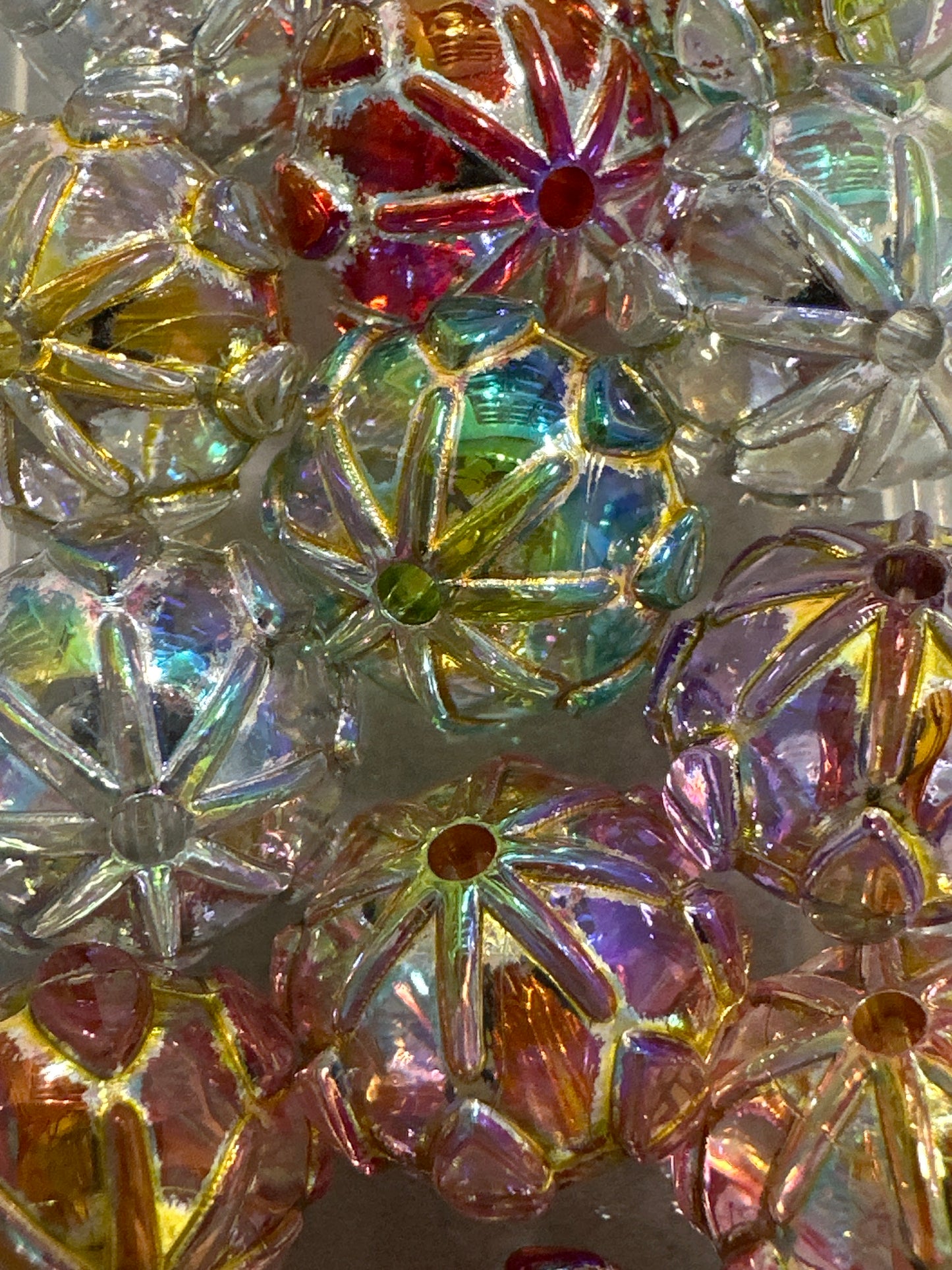 Acrylic Lantern Beads - Multiple Colors ($10/$3.25)