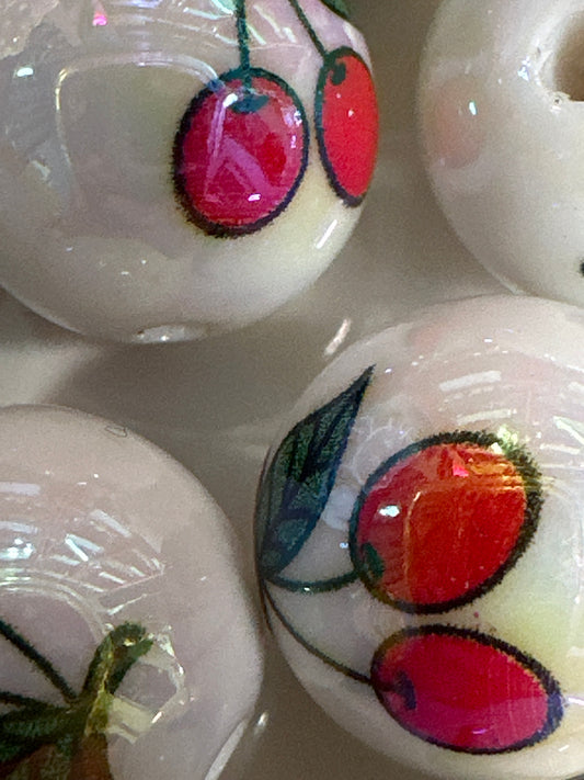 16mm Cherry Beads
