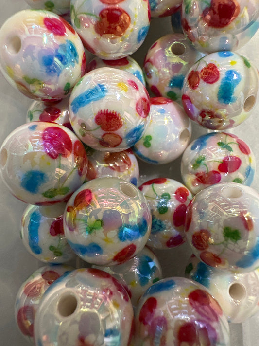 Acrylic Cherry Beads